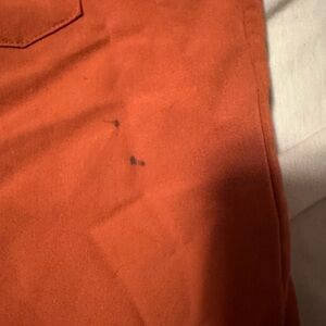 Figs scrub set burnt orange